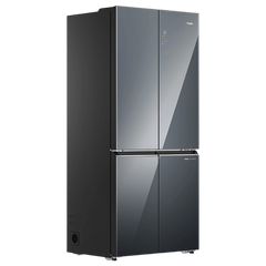 Haier Lumiere 520 Liters 3 Star Auto Defrost Four Door Smart Wifi Enabled Refrigerator with Colorful Digital Display (HRB-600MGU1, Mirror Glass)