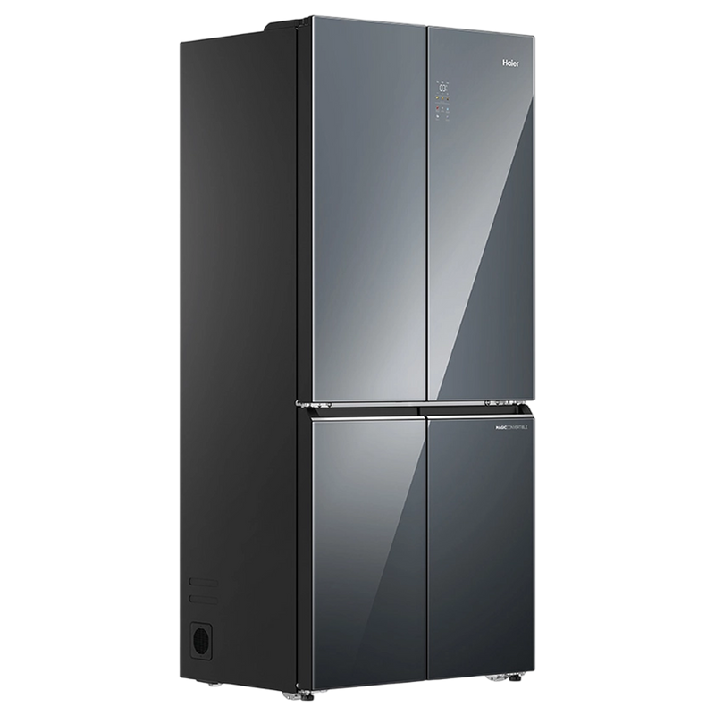 Haier Lumiere 520 Liters 3 Star Auto Defrost Four Door Smart Wifi Enabled Refrigerator with Colorful Digital Display (HRB-600MGU1, Mirror Glass)