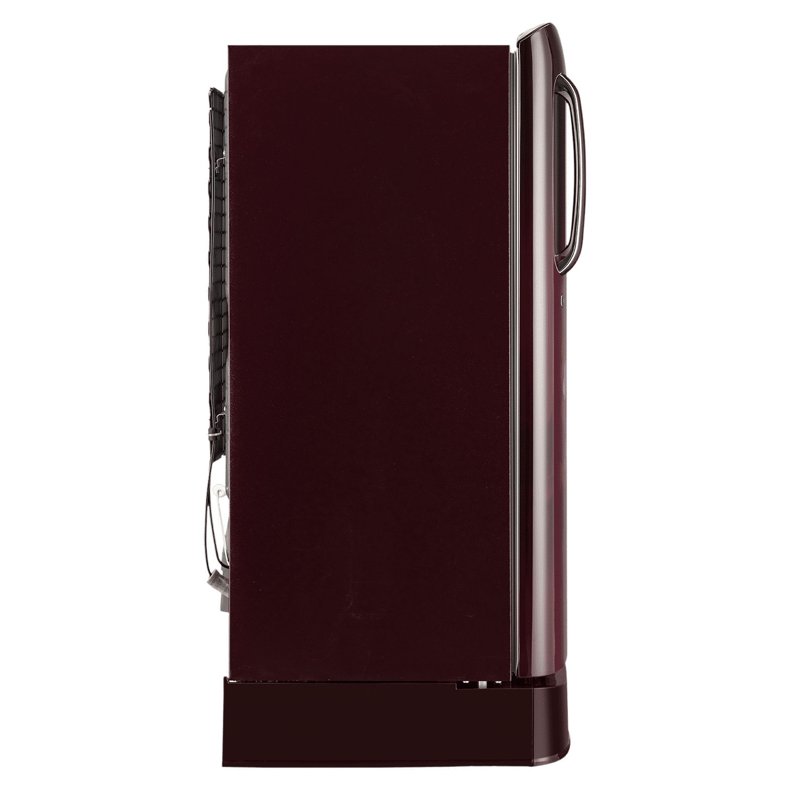 LG 201 Series 185 Litres 5 Star Direct Cool Single Door Refrigerator with Auto Smart Connect (GL-D201ASBU, Scarlet Bloom)