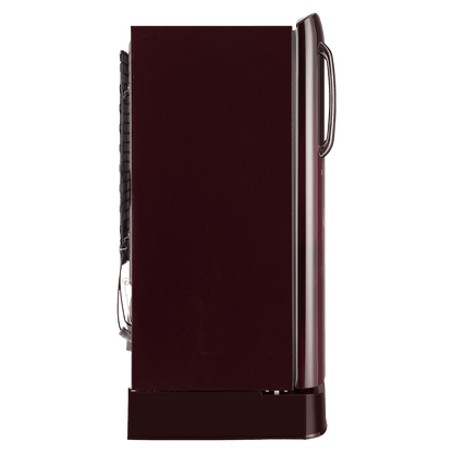 LG 201 Series 185 Litres 5 Star Direct Cool Single Door Refrigerator with Auto Smart Connect (GL-D201ASBU, Scarlet Bloom)