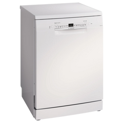 BOSCH Series 6 14 Place Settings Free Standing Dishwasher with Glass Protection Technology (No Pre-rinse Required, White)