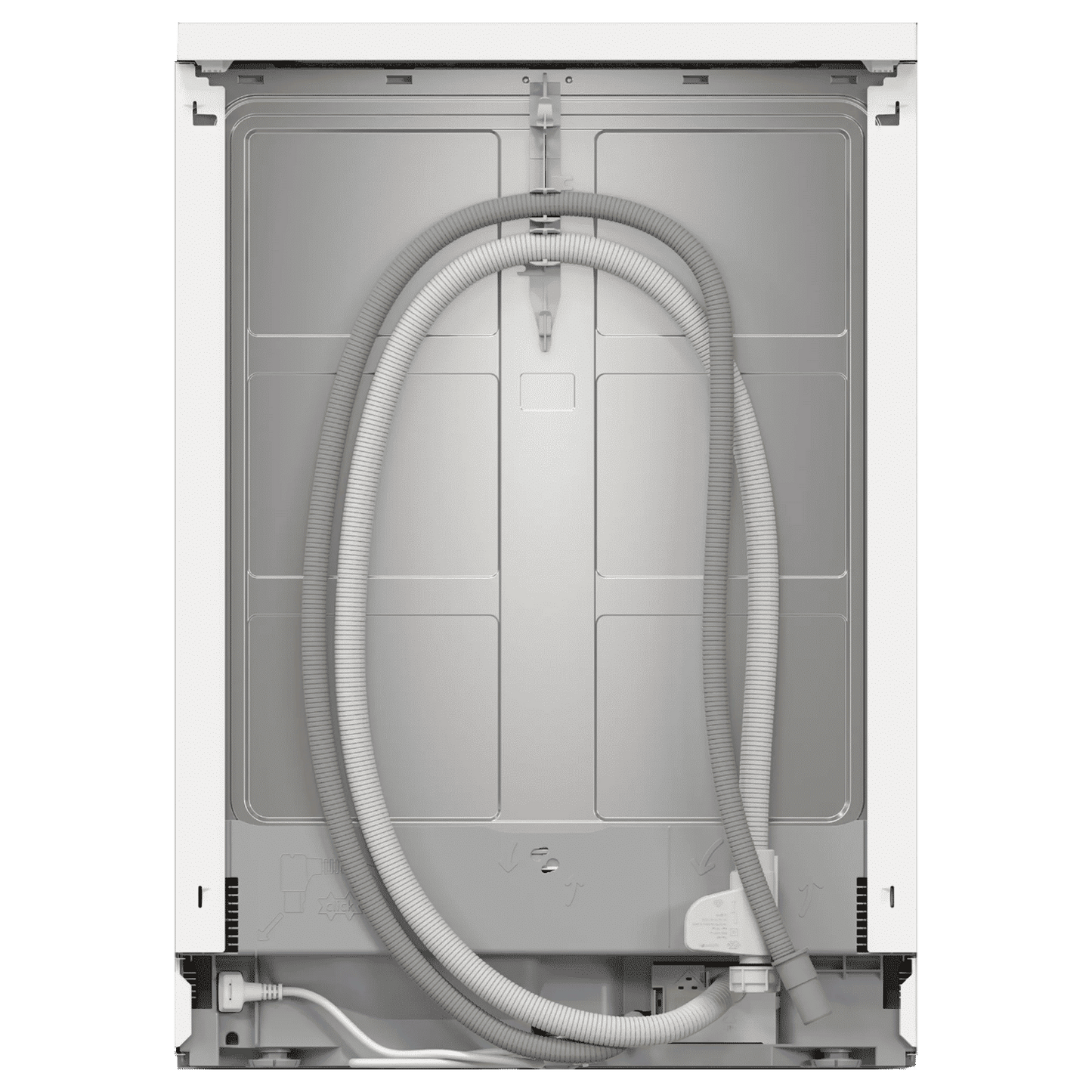 BOSCH Series 6 14 Place Settings Free Standing Dishwasher with Glass Protection Technology (No Pre-rinse Required, White)