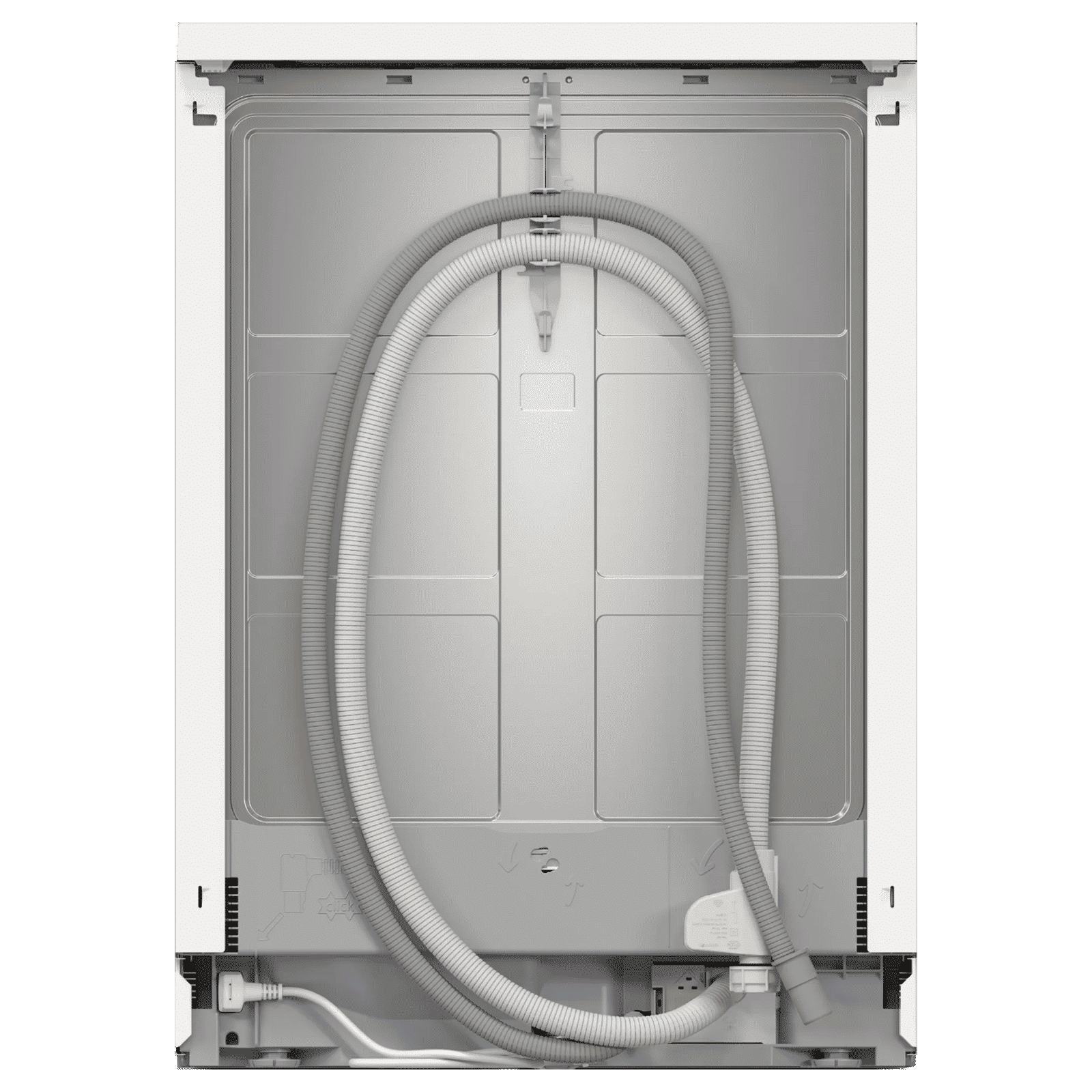 BOSCH Series 6 14 Place Settings Free Standing Dishwasher with Glass Protection Technology (No Pre-rinse Required, White)