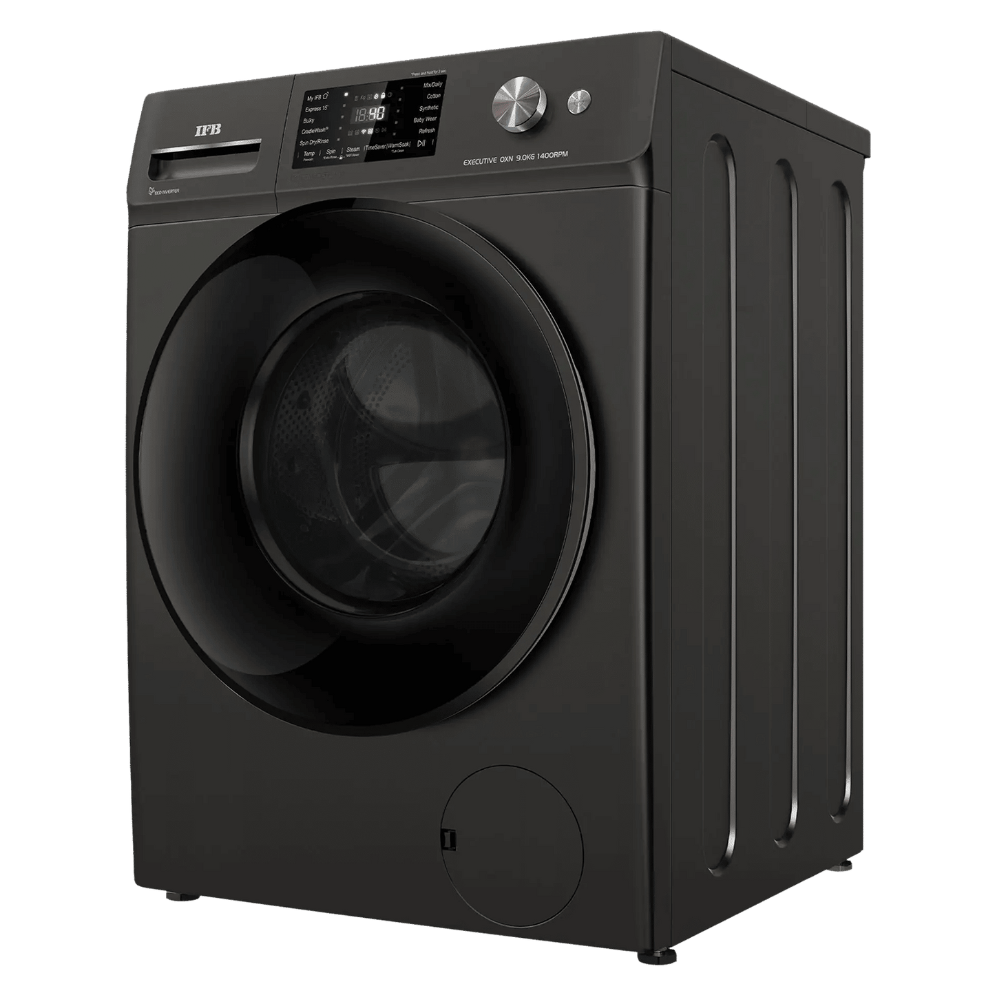 IFB 9 kg 5 Star Wi-Fi Inverter Fully Automatic Front Load Washing Machine (Executive OXN 9014K, AI Technology, Onyx Grey)