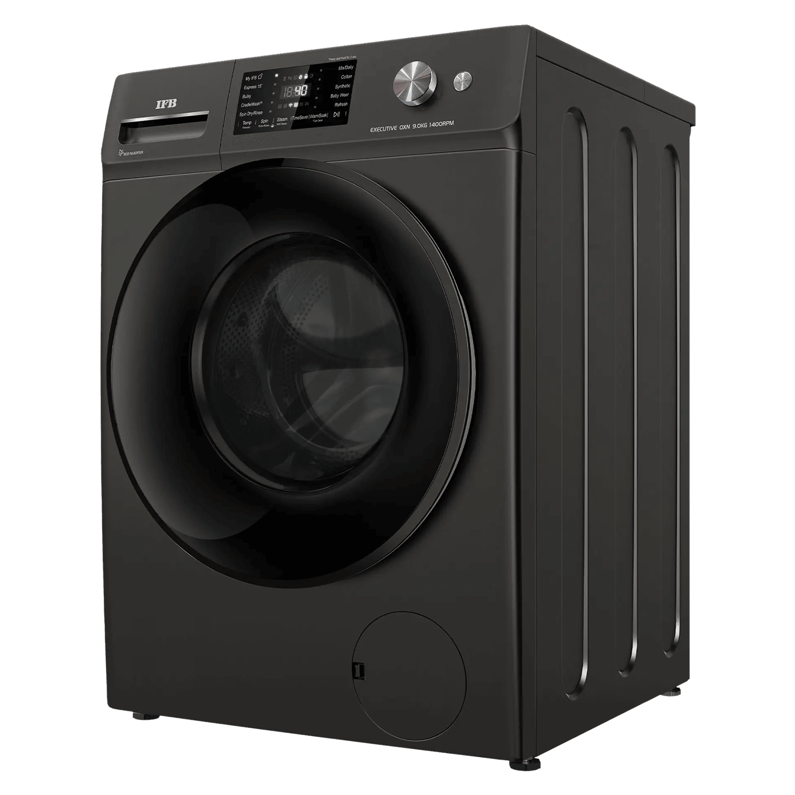 IFB 9 kg 5 Star Wi-Fi Inverter Fully Automatic Front Load Washing Machine (Executive OXN 9014K, AI Technology, Onyx Grey)