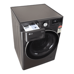 LG 12 kg 5 Star Wi-Fi Inverter Fully Automatic Front Load Washing Machine (FHP1412Z9B.APBQEIL, AI Direct Drive, Platinum Black)