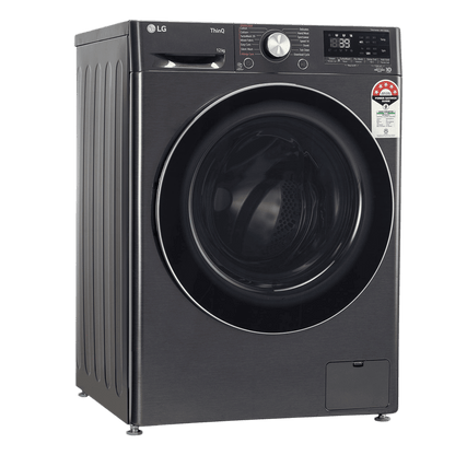 LG 12 kg 5 Star Wi-Fi Inverter Fully Automatic Front Load Washing Machine (FHP1412Z9B.APBQEIL, AI Direct Drive, Platinum Black)