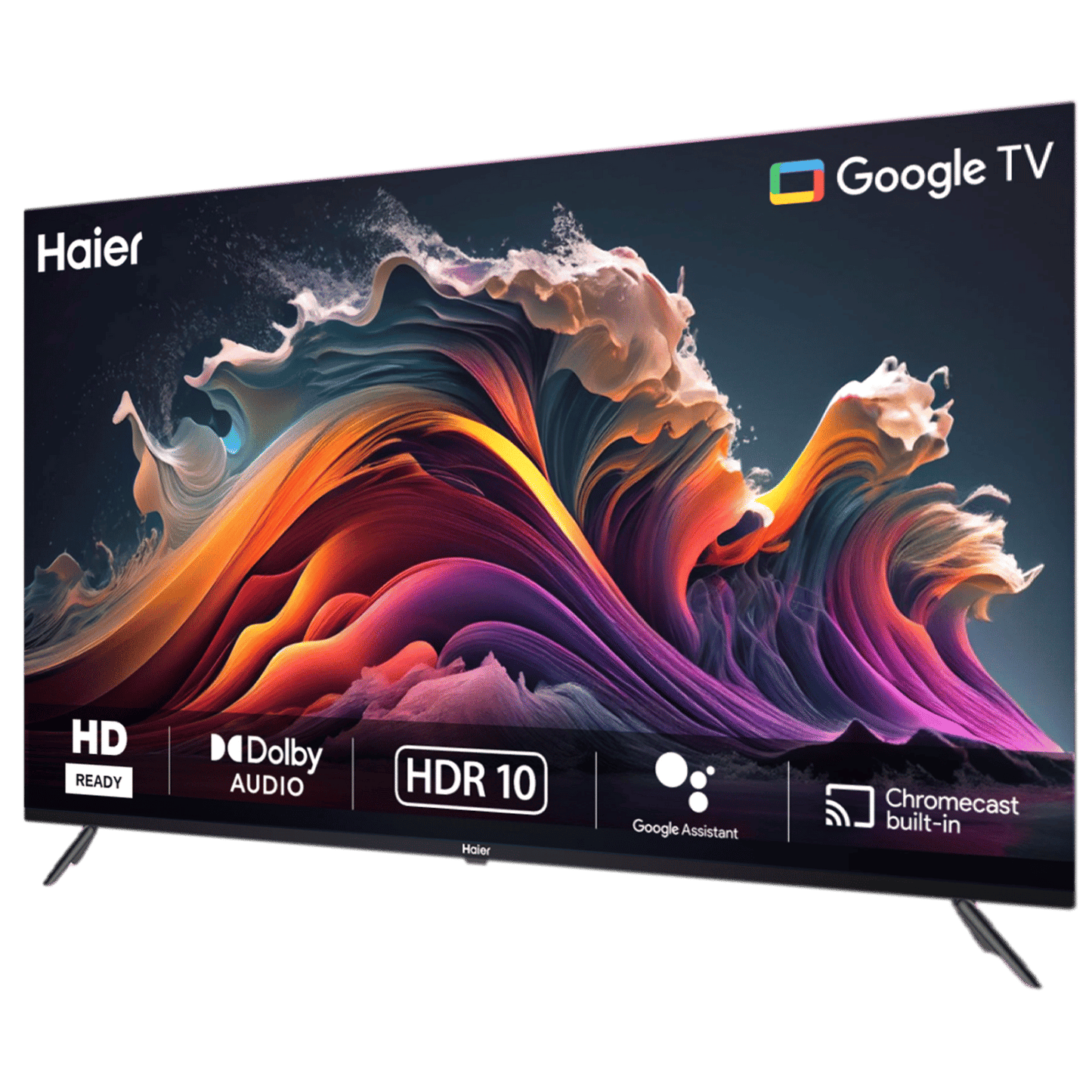 Haier 81.28 cm (32 inch) HD Ready LED Smart Google TV with Google Assistant (2025 model)