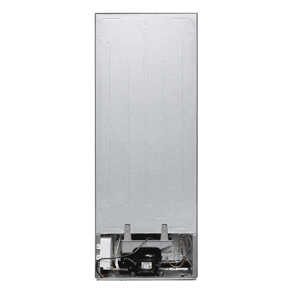 Haier 300 Litres 2 Star Frost Free Double Door Bottom Mount Refrigerator with Antibacterial Gasket (HRB-3502BS-P, Brushline Silver)