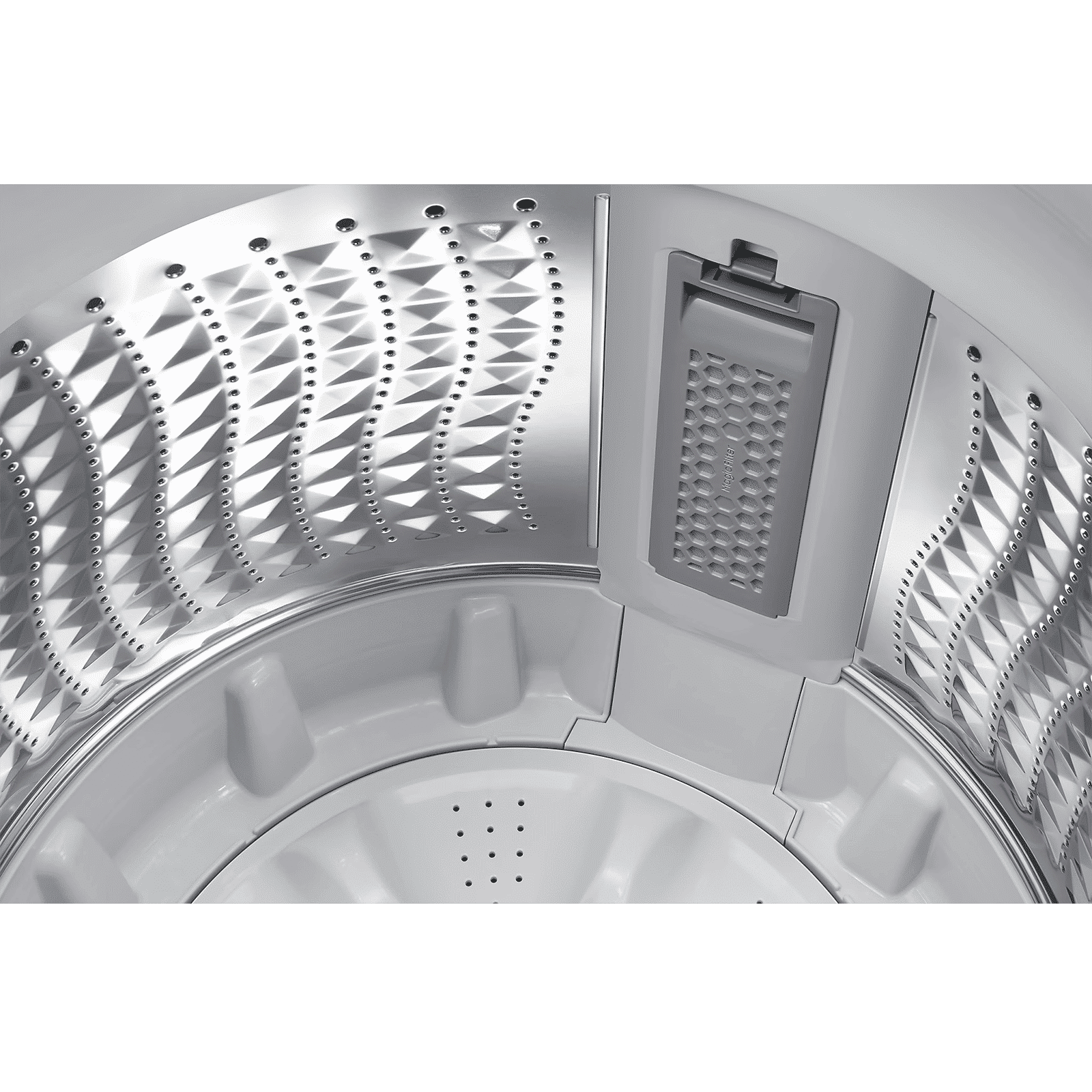 SAMSUNG 8 kg 5 Star Wi-Fi Inverter Fully Automatic Top Load Washing Machine (WA80F08E2BTL, AI VRT+ Technology, Black Caviar)