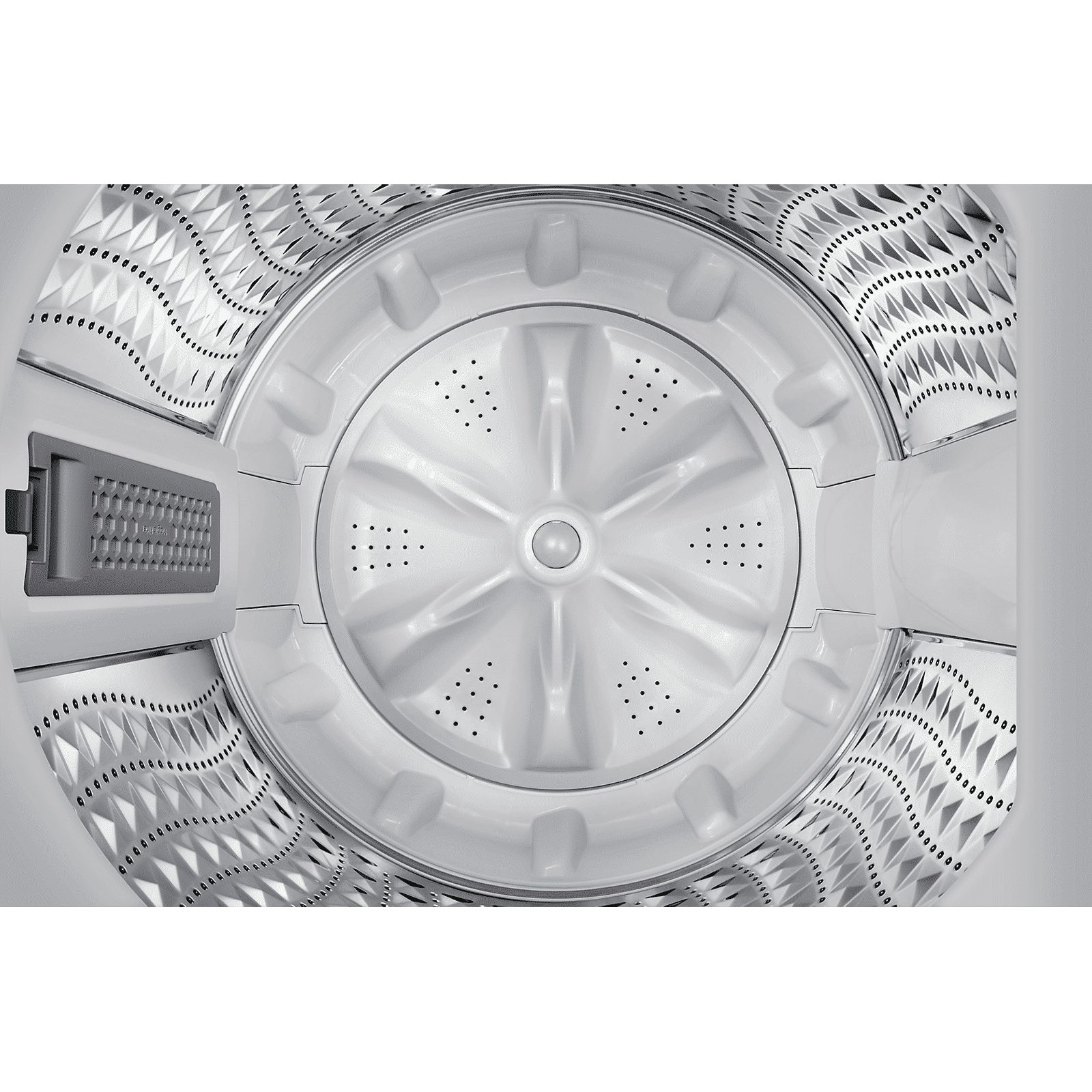 SAMSUNG 8 kg 5 Star Wi-Fi Inverter Fully Automatic Top Load Washing Machine (WA80F08E2BTL, AI VRT+ Technology, Black Caviar)