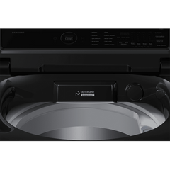 SAMSUNG 8 kg 5 Star Wi-Fi Inverter Fully Automatic Top Load Washing Machine (WA80F08E2BTL, AI VRT+ Technology, Black Caviar)