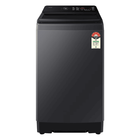 SAMSUNG 8 kg 5 Star Wi-Fi Inverter Fully Automatic Top Load Washing Machine (WA80F08S2BTL, AI VRT+ Technology, Black Caviar)