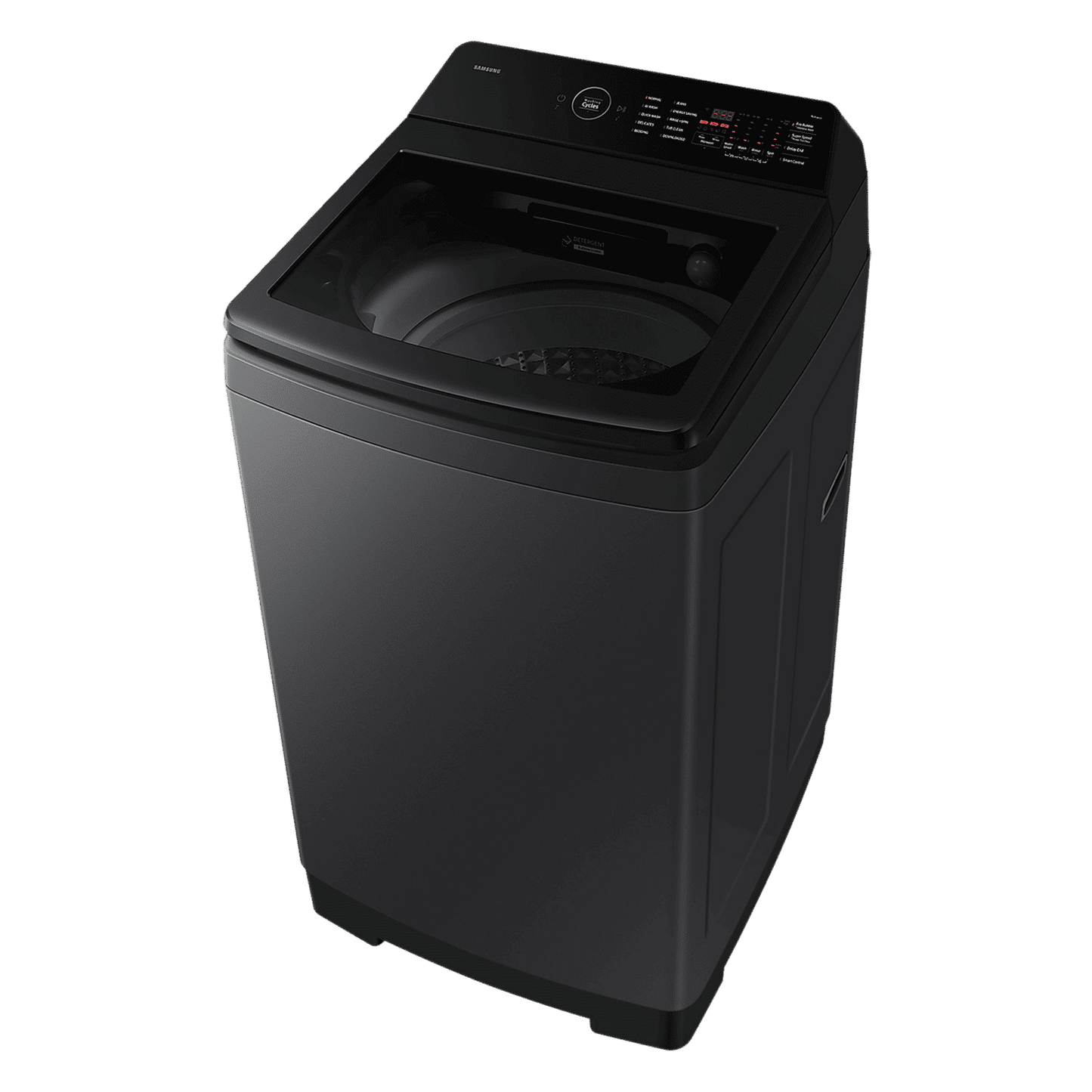 SAMSUNG 8 kg 5 Star Wi-Fi Inverter Fully Automatic Top Load Washing Machine (WA80F08S2BTL, AI VRT+ Technology, Black Caviar)
