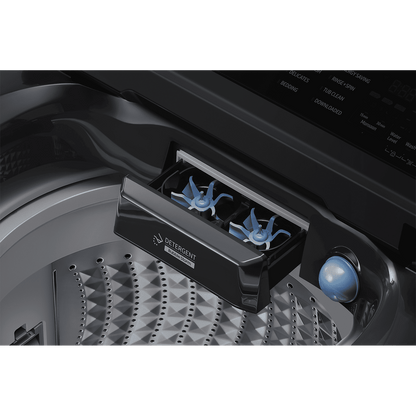 SAMSUNG 8 kg 5 Star Wi-Fi Inverter Fully Automatic Top Load Washing Machine (WA80F08S2BTL, AI VRT+ Technology, Black Caviar)