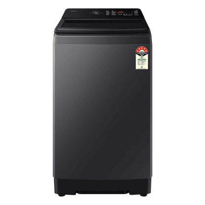 SAMSUNG 8 kg 5 Star Wi-Fi Inverter Fully Automatic Top Load Washing Machine (WA80F08B3BTL, AI VRT+ Technology, Black Caviar)