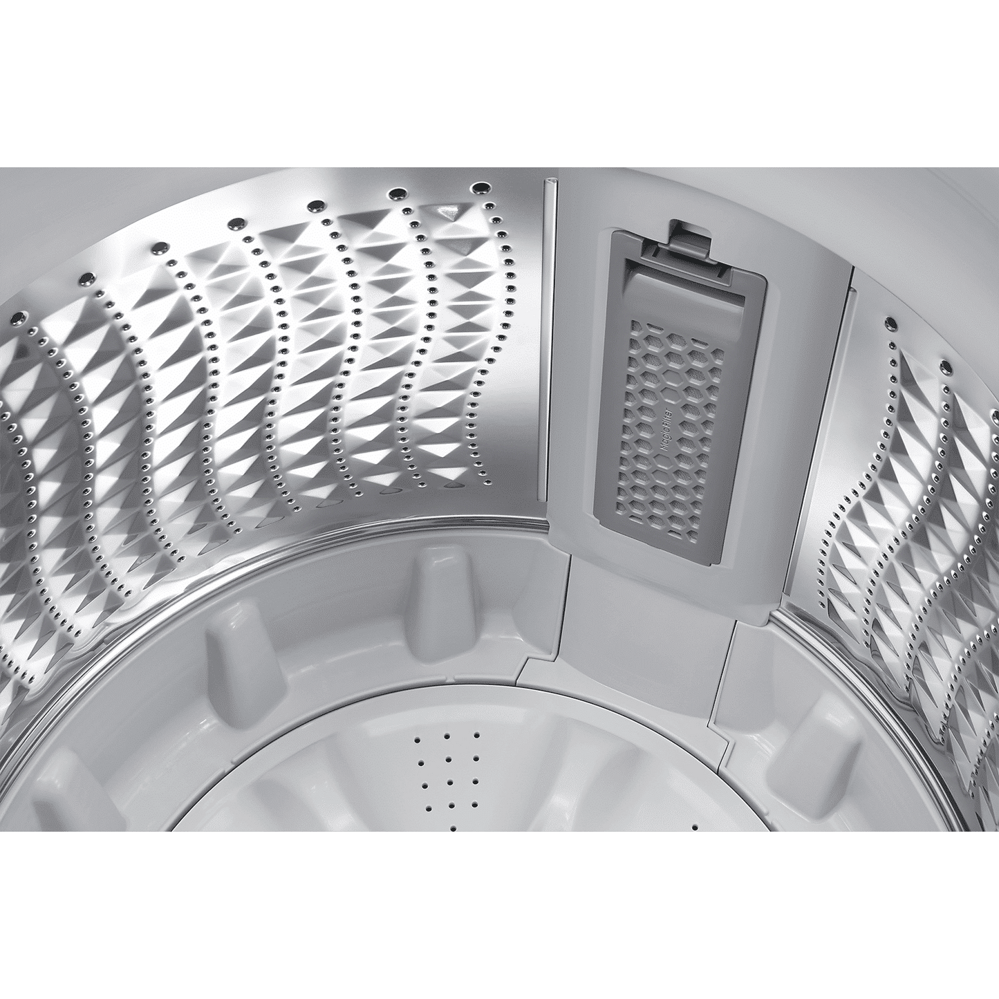 SAMSUNG 8 kg 5 Star Wi-Fi Inverter Fully Automatic Top Load Washing Machine (WA80F08B3BTL, AI VRT+ Technology, Black Caviar)