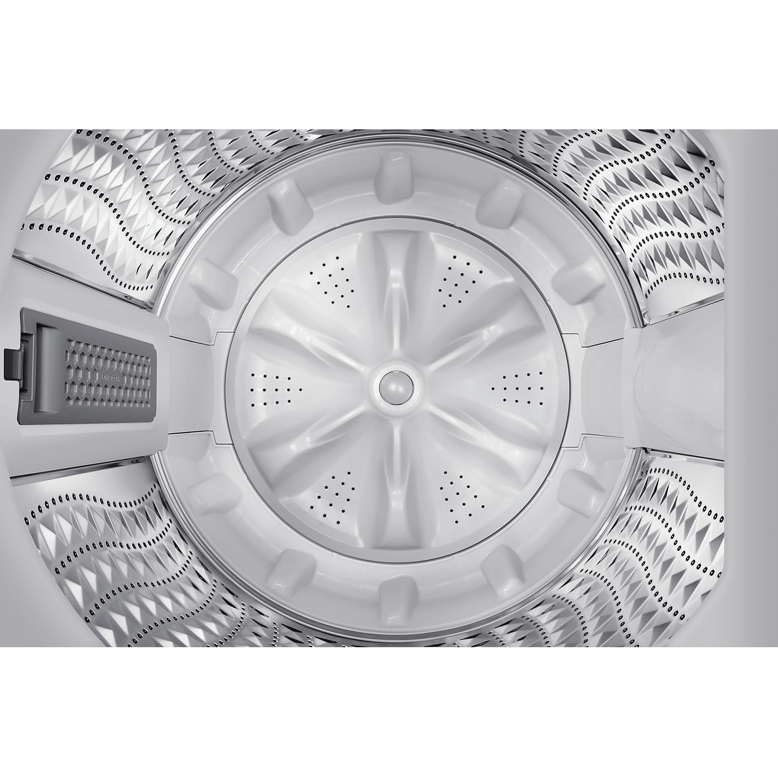 SAMSUNG 8 kg 5 Star Wi-Fi Inverter Fully Automatic Top Load Washing Machine (WA80F08B3BTL, AI VRT+ Technology, Black Caviar)