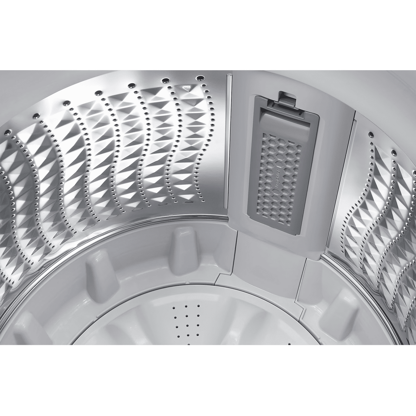 SAMSUNG 10 kg 5 Star Wi-Fi Inverter Fully Automatic Top Load Washing Machine (WA80F10E2CTL, AI VRT+ Technology, Deep Charcoal)