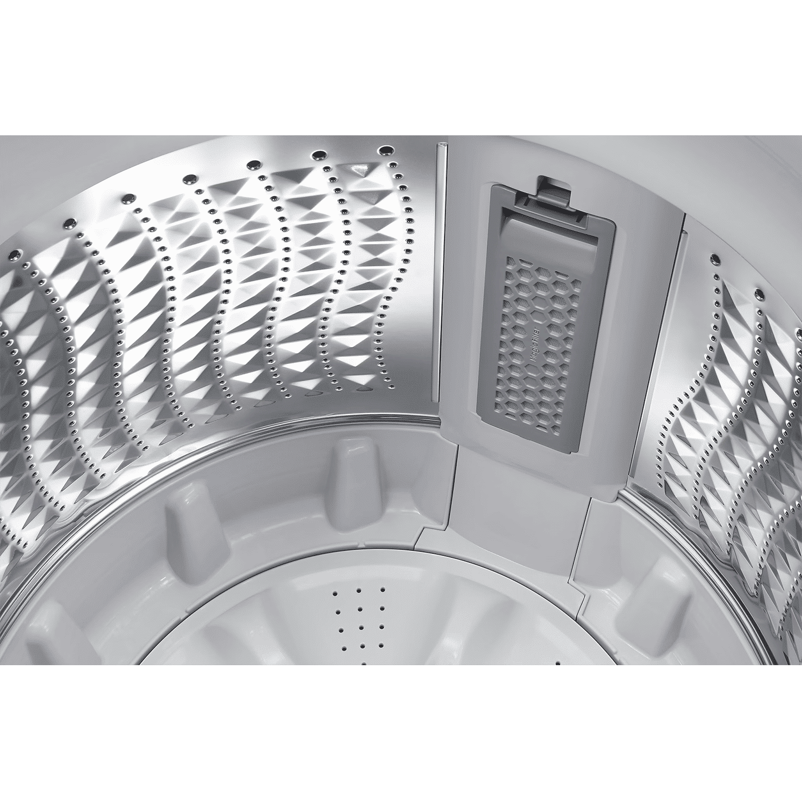 SAMSUNG 10 kg 5 Star Wi-Fi Inverter Fully Automatic Top Load Washing Machine (WA80F10E2CTL, AI VRT+ Technology, Deep Charcoal)