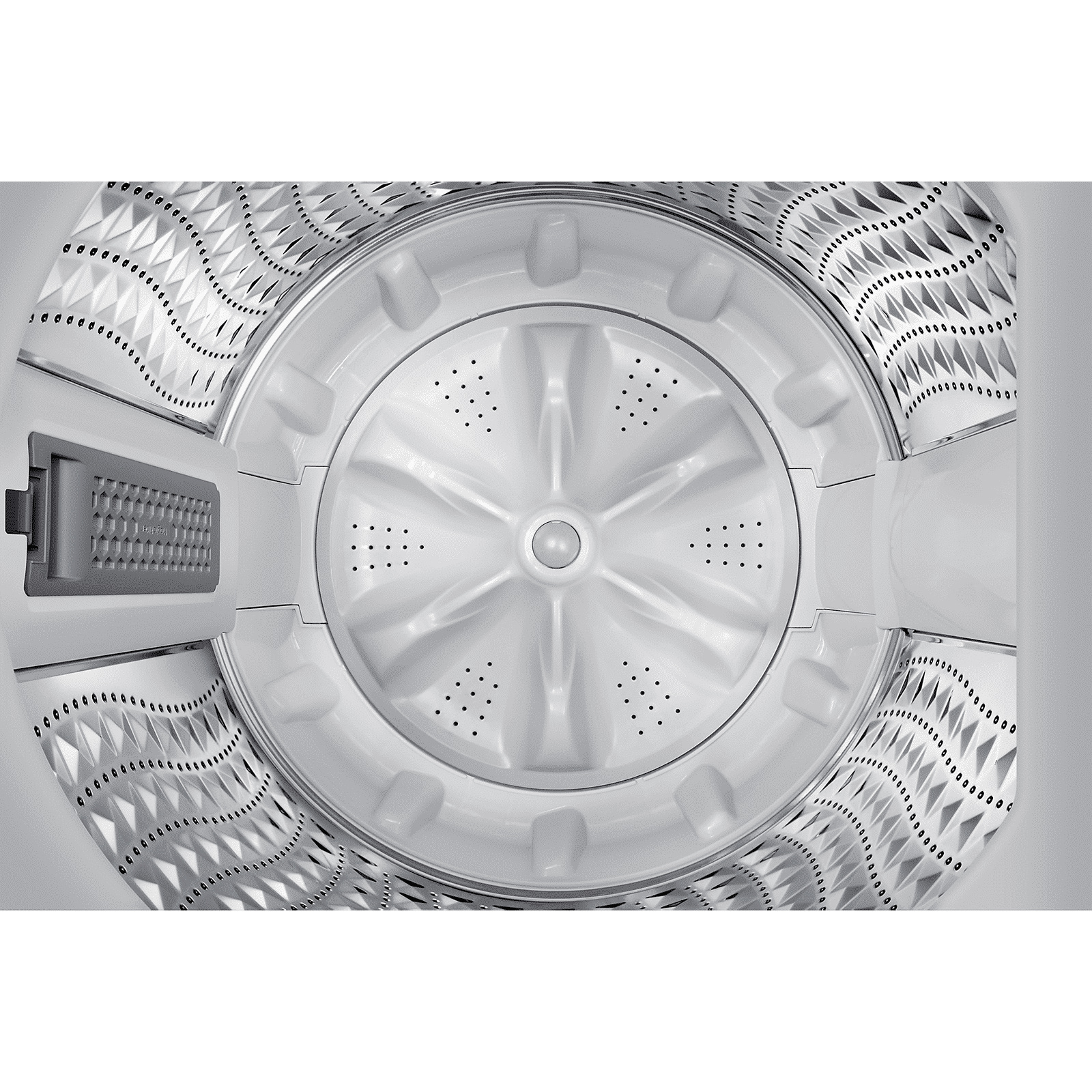 SAMSUNG 10 kg 5 Star Wi-Fi Inverter Fully Automatic Top Load Washing Machine (WA80F10E2CTL, AI VRT+ Technology, Deep Charcoal)