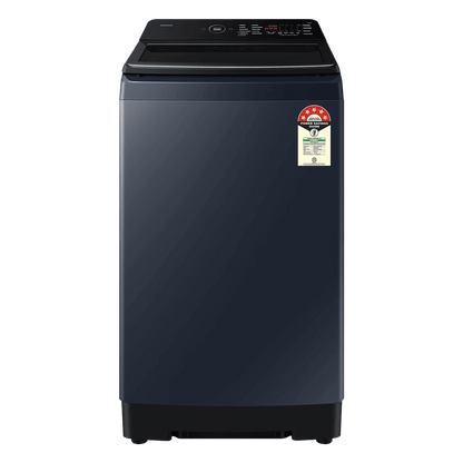 SAMSUNG 10 kg 5 Star Wi-Fi Inverter Fully Automatic Top Load Washing Machine (WA80F10B3NTL, AI VRT+ Technology, Brushed Navy)