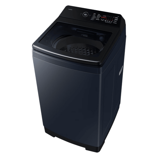 SAMSUNG 10 kg 5 Star Wi-Fi Inverter Fully Automatic Top Load Washing Machine (WA80F10B3NTL, AI VRT+ Technology, Brushed Navy)