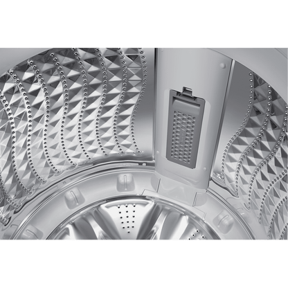 SAMSUNG 12 kg 5 Star Wi-Fi Inverter Fully Automatic Top Load Washing Machine (WA80F12B6BTL, AI VRT+ Technology, Black Caviar)