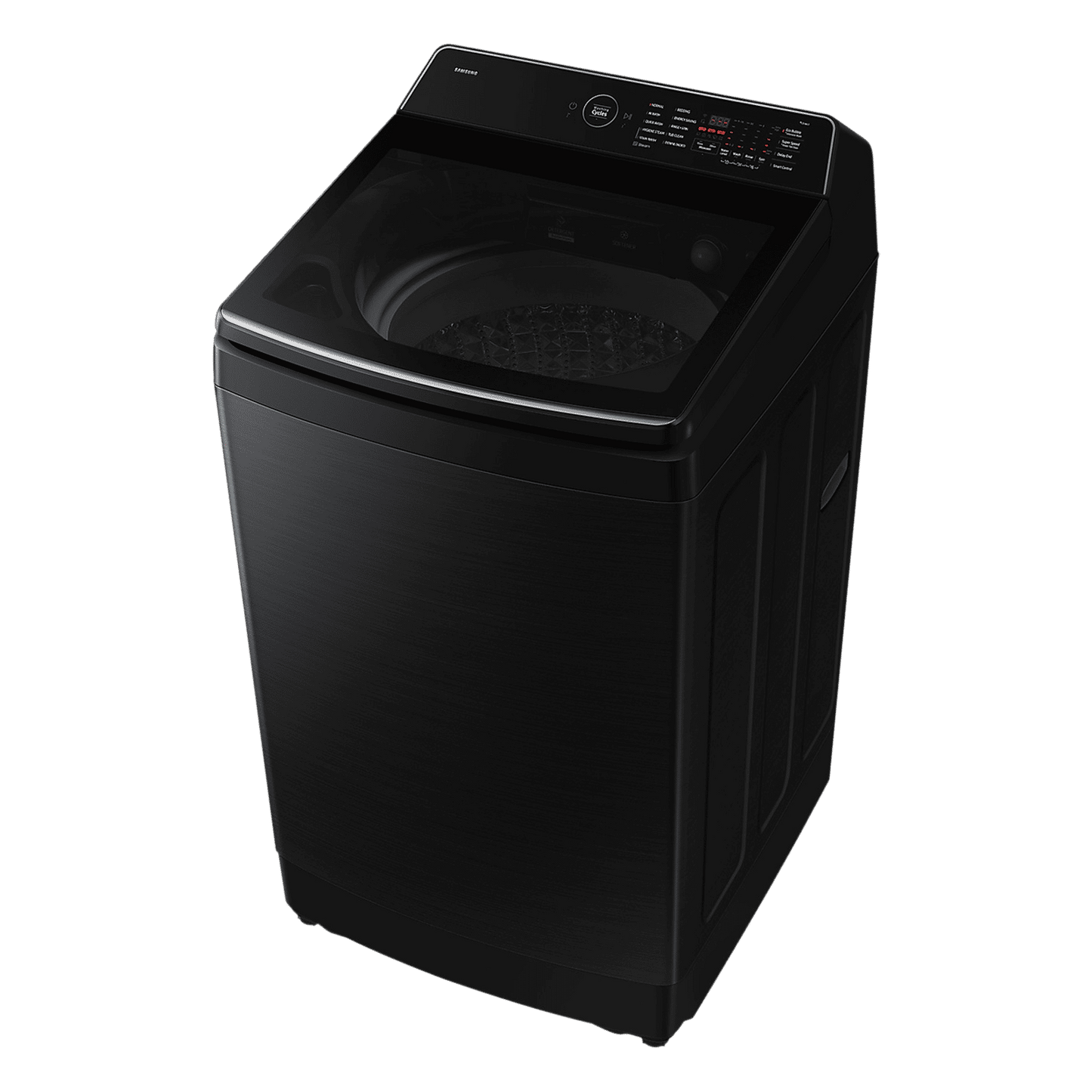 SAMSUNG 12 kg 5 Star Wi-Fi Inverter Fully Automatic Top Load Washing Machine (WA80F12B6BTL, AI VRT+ Technology, Black Caviar)