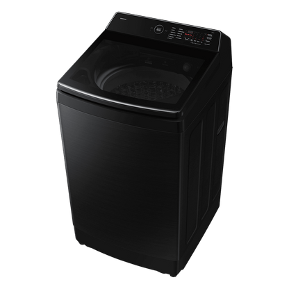 SAMSUNG 12 kg 5 Star Wi-Fi Inverter Fully Automatic Top Load Washing Machine (WA80F12B6BTL, AI VRT+ Technology, Black Caviar)