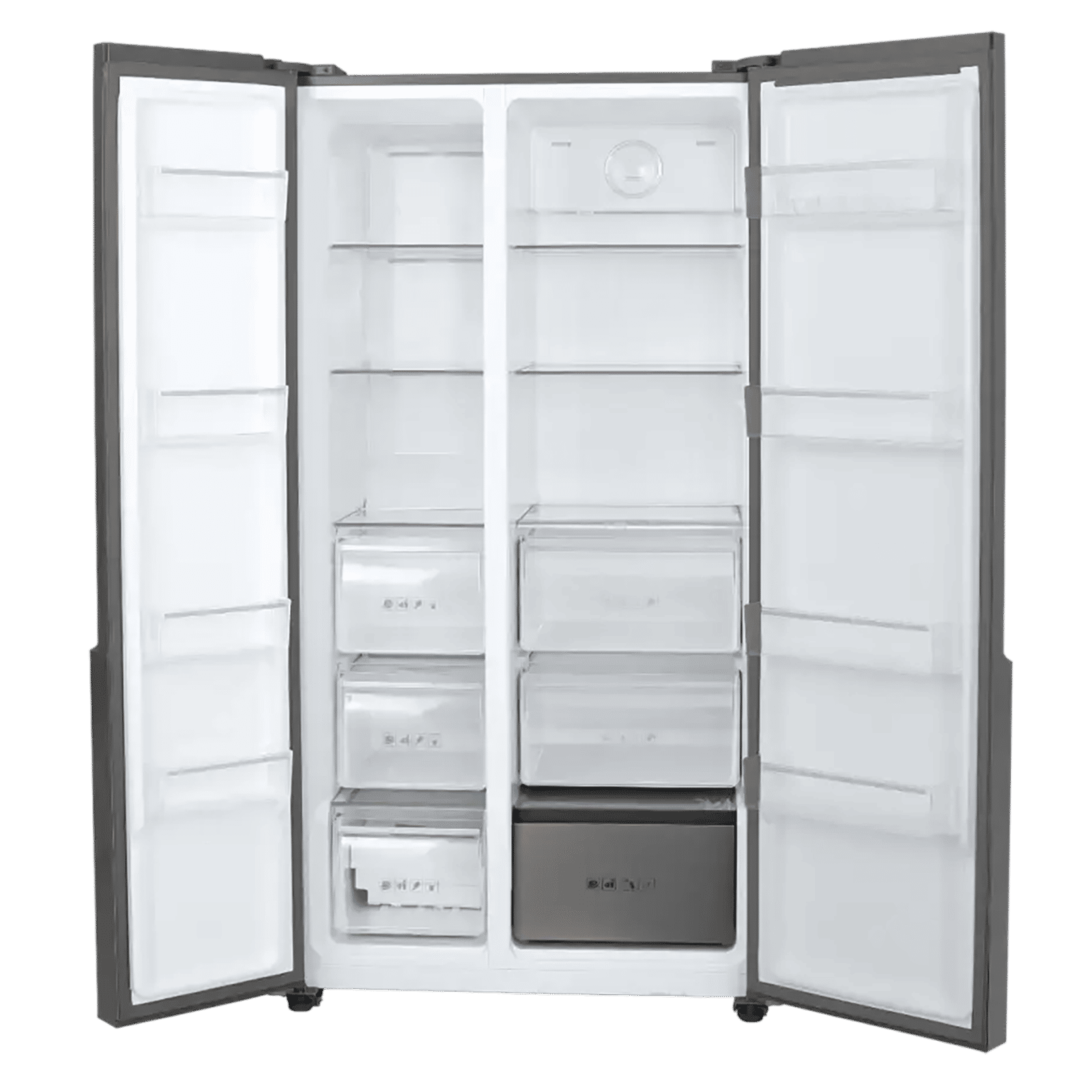 Godrej 600 Litres 3 Star Frost Free Side by Side Refrigerator with Powered By AI (RS EON VELVET 646C RIT, Opera Black)