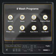 Whirlpool 6.5 kg 5 Star Fully Automatic Top Load Washing Machine (Magic Clean, 31659, 6th Sense Technology, Grey)