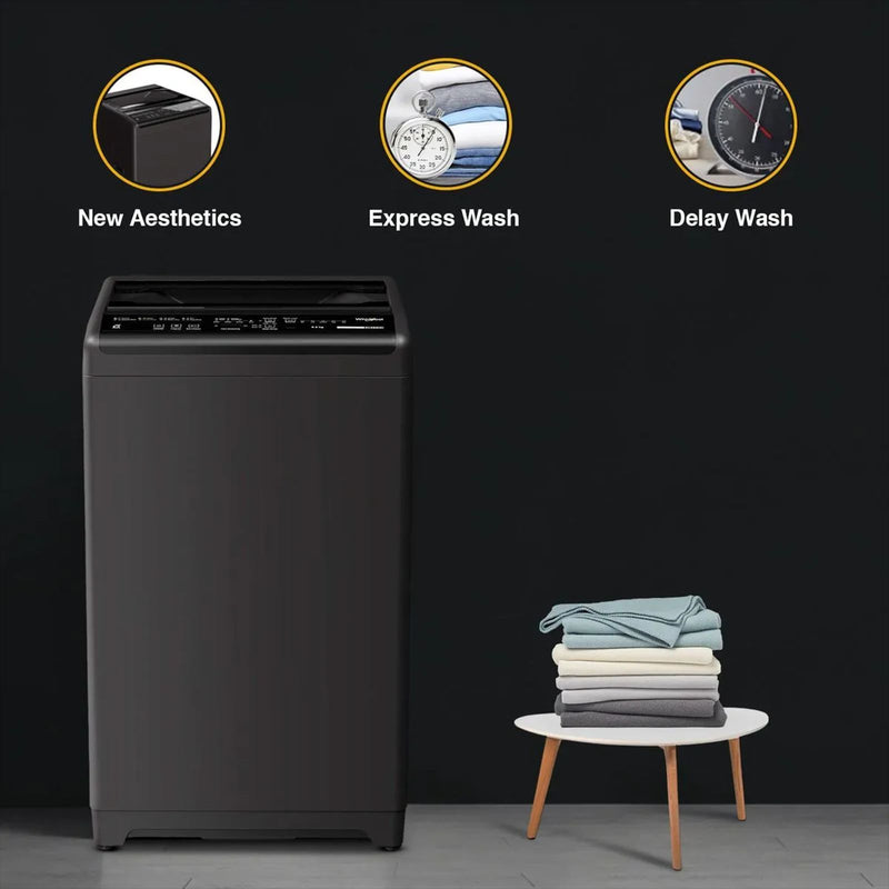 Whirlpool 6.5 kg 5 Star Fully Automatic Top Load Washing Machine (Magic Clean, 31659, 6th Sense Technology, Grey)