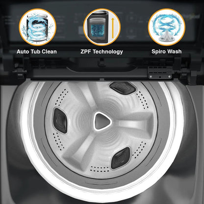 Whirlpool 7.5 kg 5 Star Fully Automatic Top Load Washing Machine (Magic Clean Pro, 31667, 6th Sense Technology, Grey)