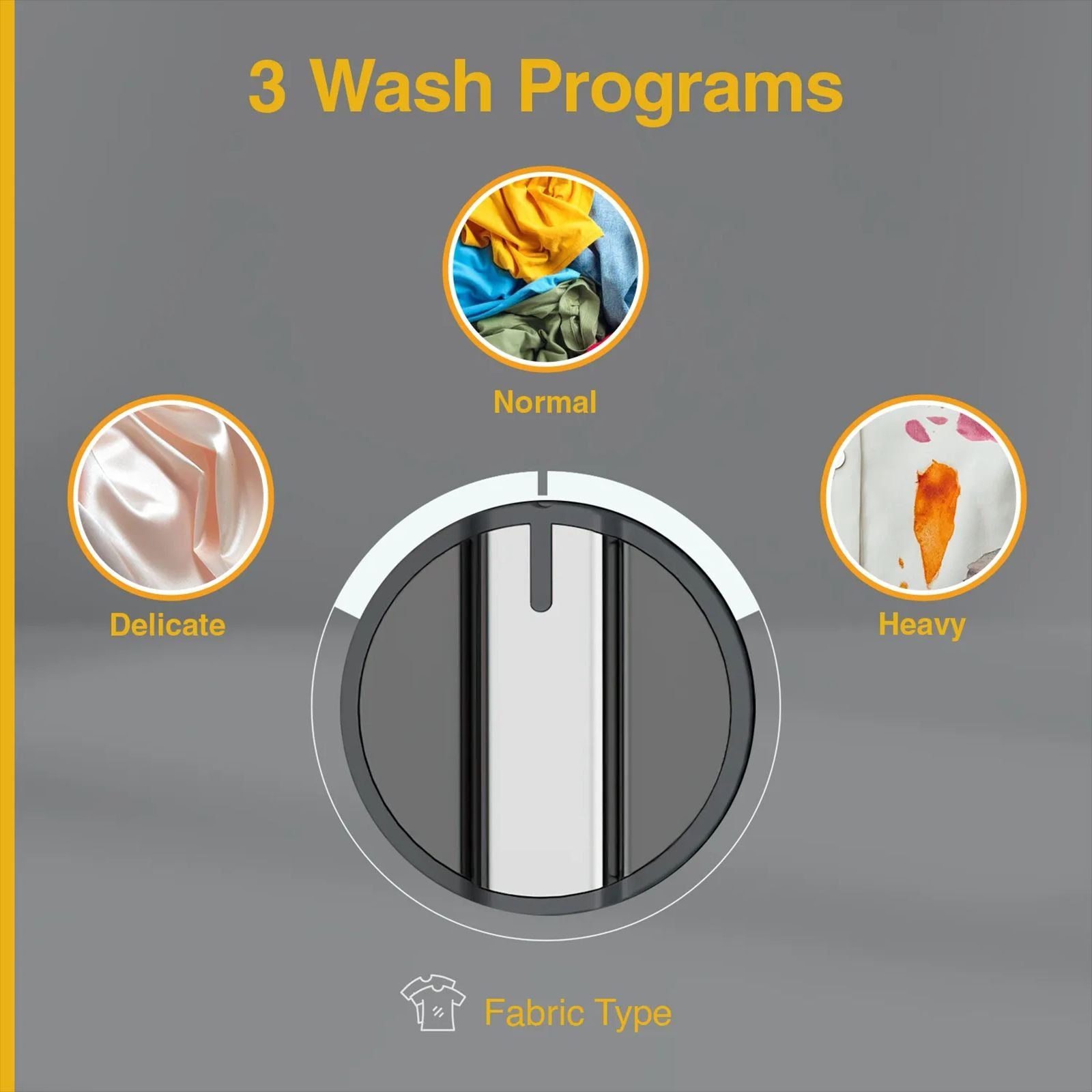 Whirlpool 6.5 kg 5 Star Semi Automatic Washing Machine with In built Scrubber (Magic Clean , 30337, Grey)