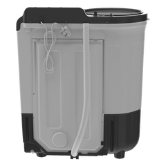 Whirlpool 6.5 kg 5 Star Semi Automatic Washing Machine with In built Scrubber (Magic Clean , 30337, Grey)
