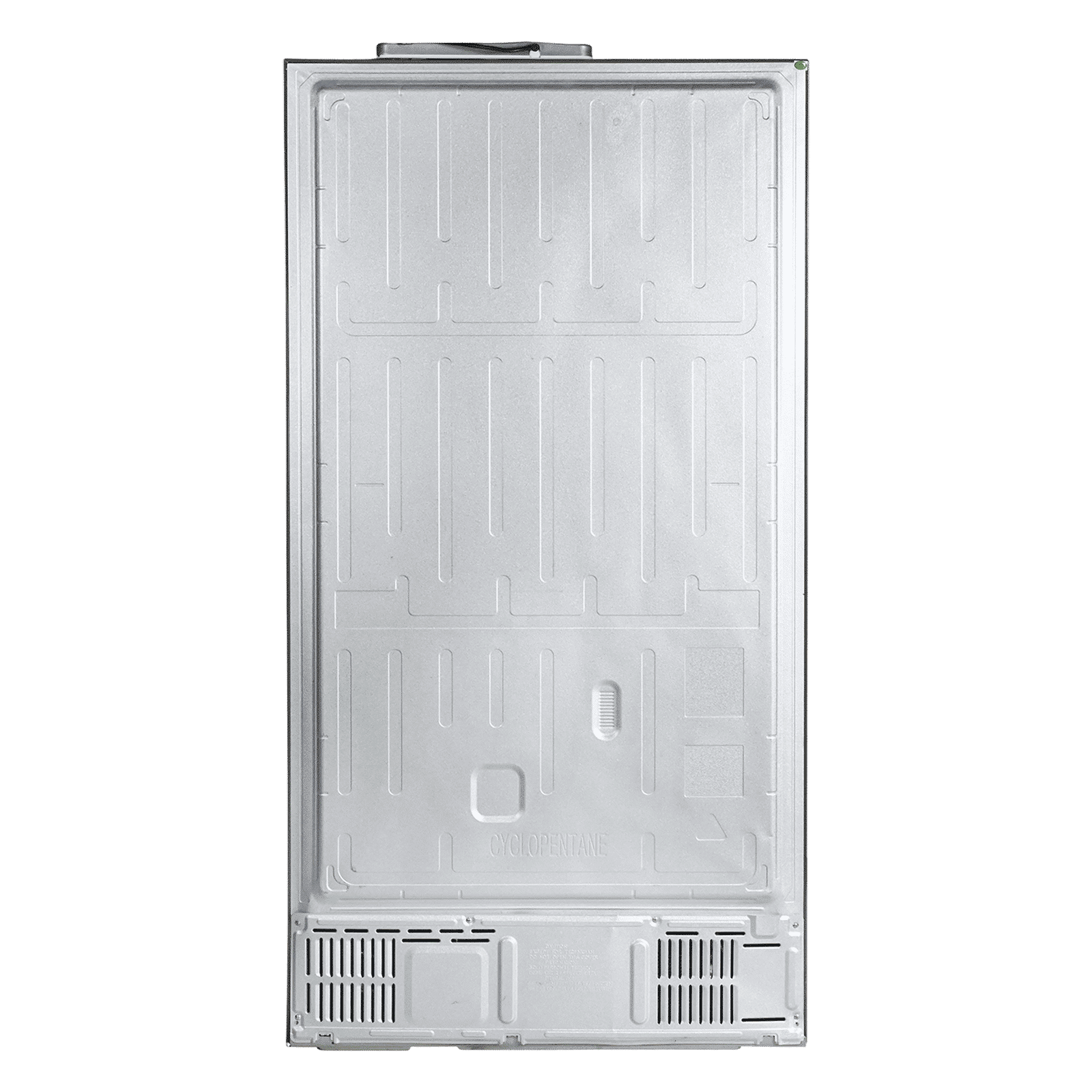 Haier Vogue Series 598 Litres 3 Star Frost Free Side by Side Door Smart Wifi Enabled Refrigerator with Deo Fresh Technology (HRT-683GOGU1, Grey Onyx Glass)