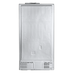 Haier Vogue Series 598 Litres 3 Star Frost Free Side by Side Door Smart Wifi Enabled Refrigerator with Deo Fresh Technology (HRT-683GOGU1, Grey Onyx Glass)