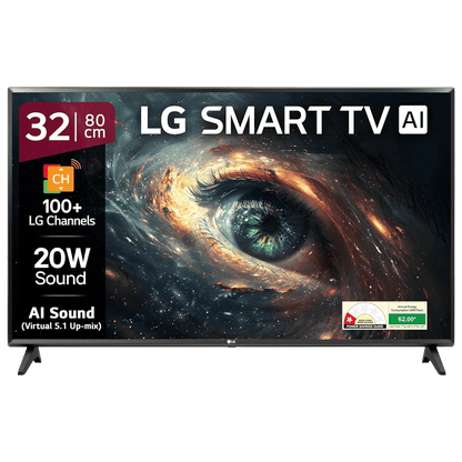 LG 80cm (32 inch) HD LED Smart webOS TV with AI Sound (2025 Model)