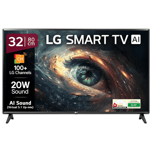 LG 80cm (32 inch) HD LED Smart webOS TV with AI Sound (2025 Model)