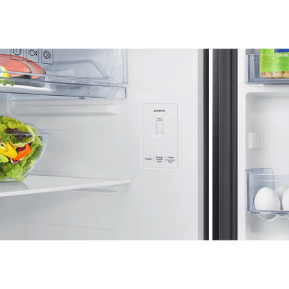SAMSUNG 467 Litres 3 Star Frost Free Double Door Smart Wifi Enabled Refrigerator with Twin Cooling Plus Technology (RT80F51C3KHL, Luxe Black)