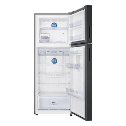 SAMSUNG 467 Litres 3 Star Frost Free Double Door Smart Wifi Enabled Refrigerator with Twin Cooling Plus Technology (RT80F51C3KHL, Luxe Black)