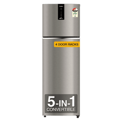 Whirlpool Intellifresh 235 Litres 3 Star Frost Free Double Door Convertible Refrigerator with 6th Sense Technology (22139, Grey)