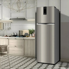 Whirlpool Intellifresh 235 Litres 3 Star Frost Free Double Door Convertible Refrigerator with 6th Sense Technology (22139, Grey)