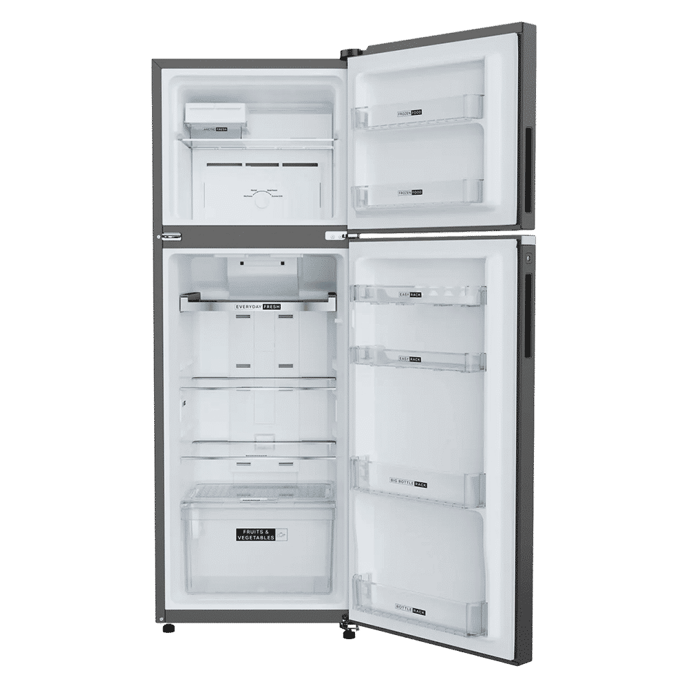 Whirlpool Intellifresh 235 Litres 3 Star Frost Free Double Door Convertible Refrigerator with 6th Sense Technology (22139, Grey)