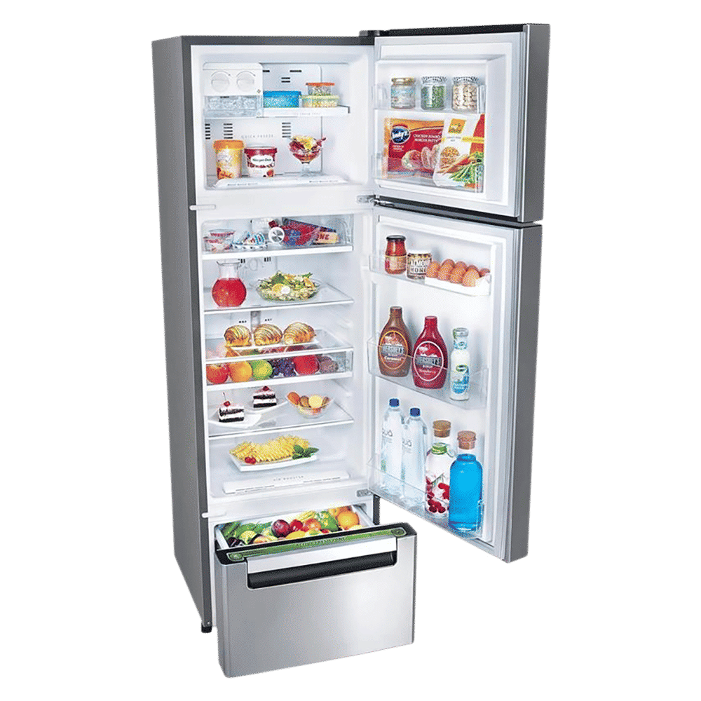 Whirlpool Protton 215 Litres Frost Free Triple Door Refrigerator with Zeolite Technology (22164, Radiant Steel)