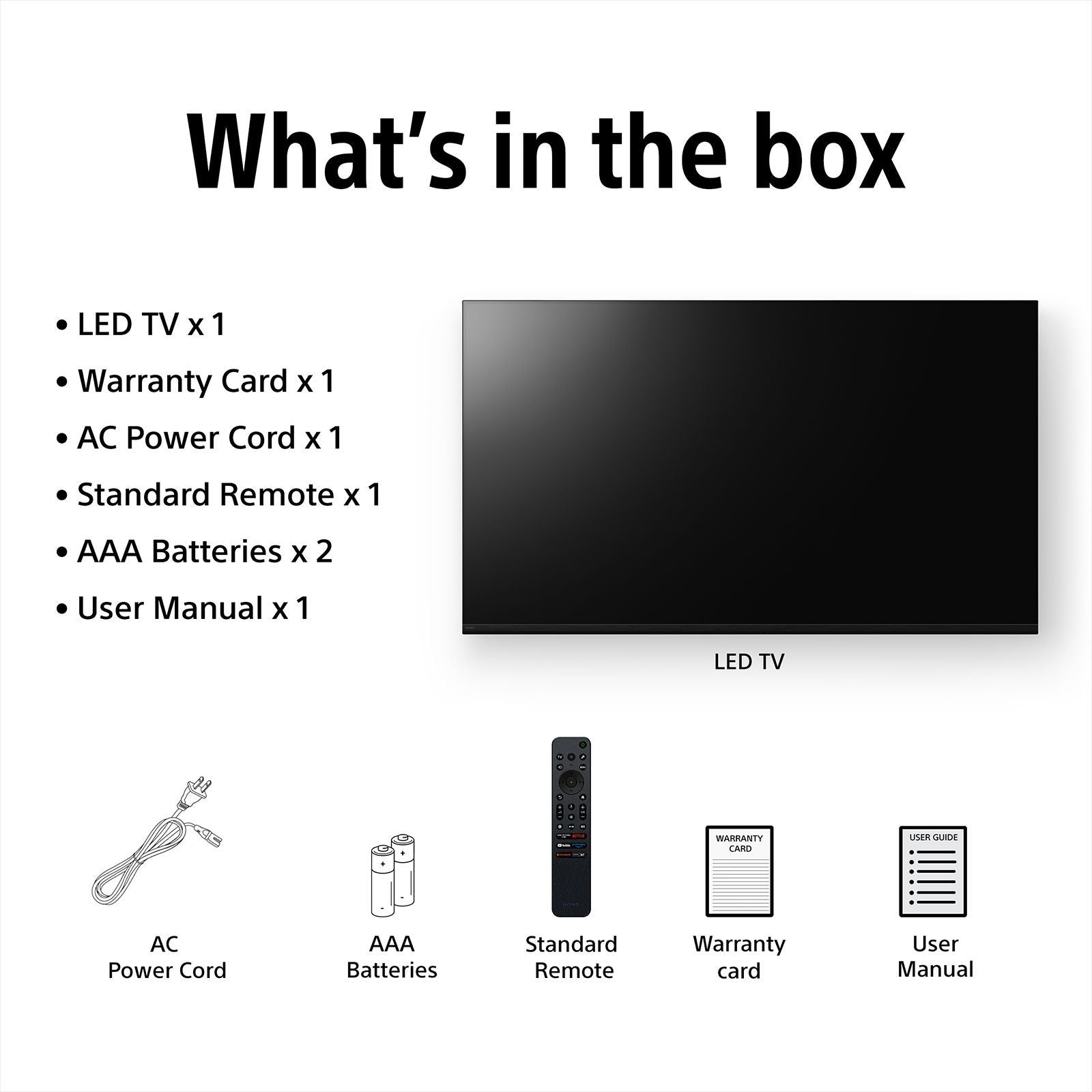 SONY BRAVIA 2 II 139.7 cm (55 inch) 4K Ultra HD LED Smart Google TV with Built- in Chromecast (2025 model)