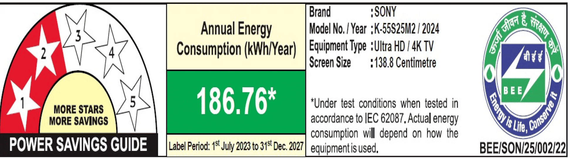 SONY BRAVIA 2 II 139.7 cm (55 inch) 4K Ultra HD LED Smart Google TV with Built- in Chromecast (2025 model)