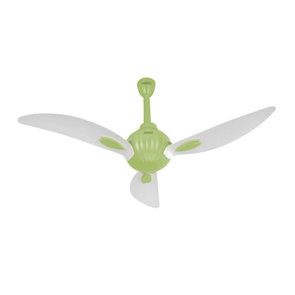 USHA New Bloom Series Helenium (Inspired by Helenium) BLDC Ceiling Fan with Bi-Directional Feature | Sleep/Boost/Timer Modes | RF Remote | Whisper-Quiet | Dust-Resistant (White & Light Pink)
