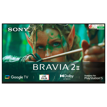 SONY BRAVIA 2 II 109.22 cm (43 inch) 4K Ultra HD LCD Smart Android TV with Built- in Chromecast (2025 model)